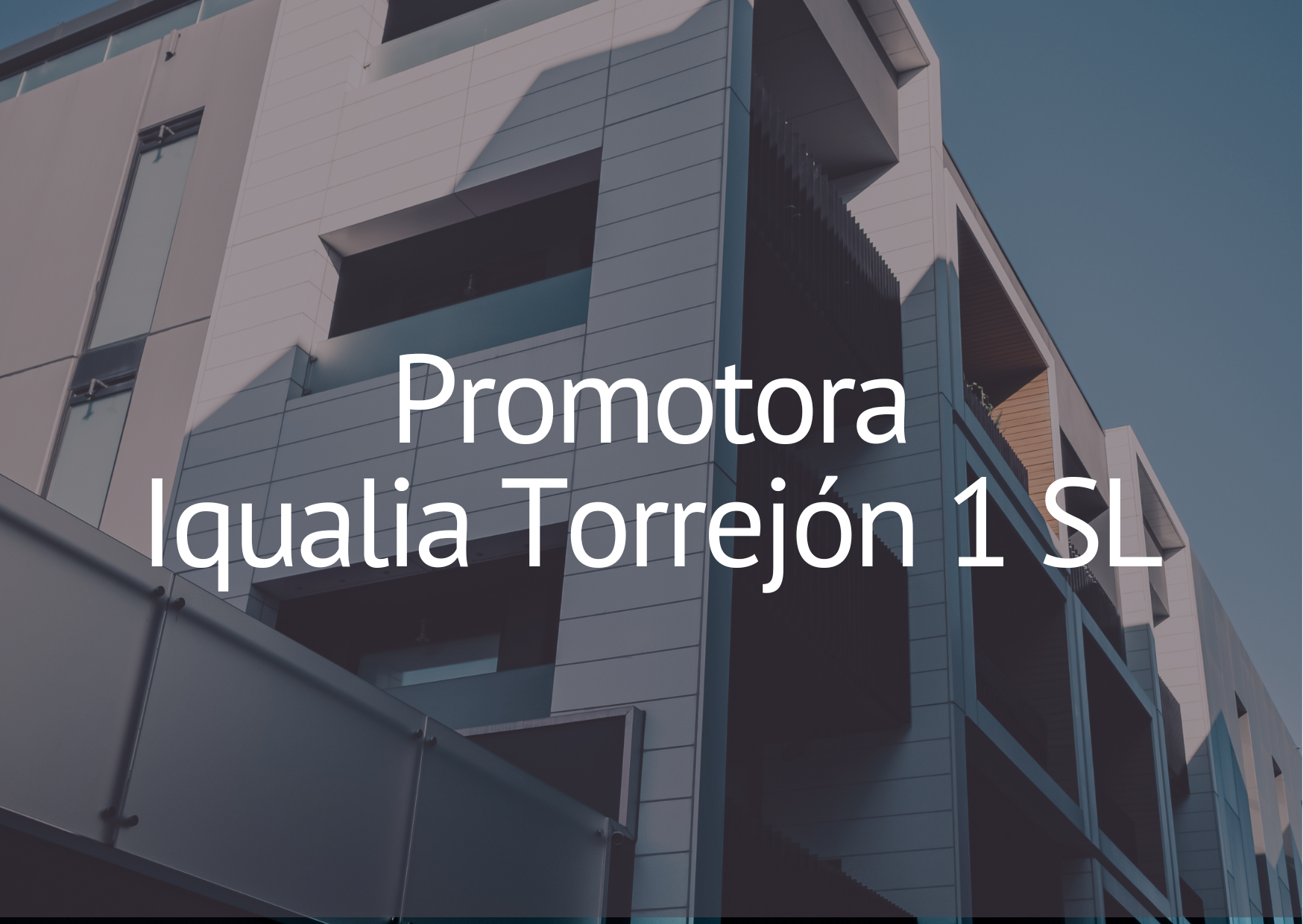 Promotora Iqualia Torrejón 1 SL